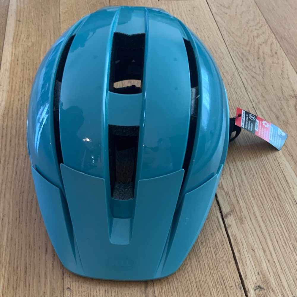 BellanBlue Glossy Teal Kids Bike Helmet